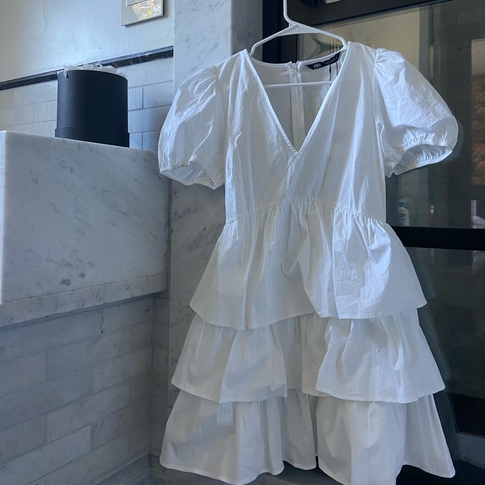 White Zara Dress